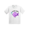 thumbnail image 1 of Inktastic Cutest Catch Cute Purple Fish Youth T-Shirt, 1 of 5