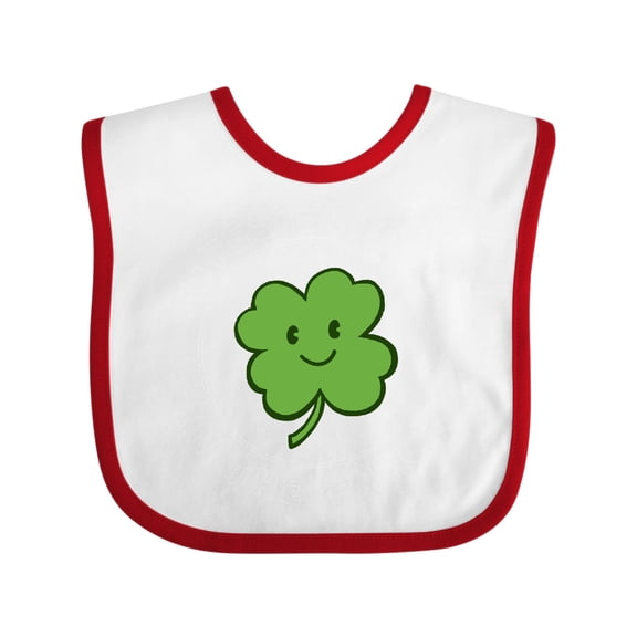 Inktastic Cutest Clover in the Patch Boys or Girls Baby Bib