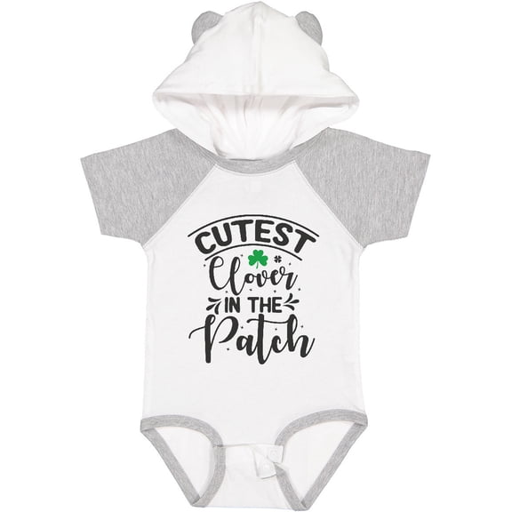 Inktastic Cutest Clover in the Patch St Patrick's Day Boys or Girls Baby Bodysuit