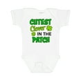 thumbnail image 1 of Inktastic Cutest Clover in the Patch with Four Leaf Clovers Boys or Girls Baby Bodysuit, 1 of 5