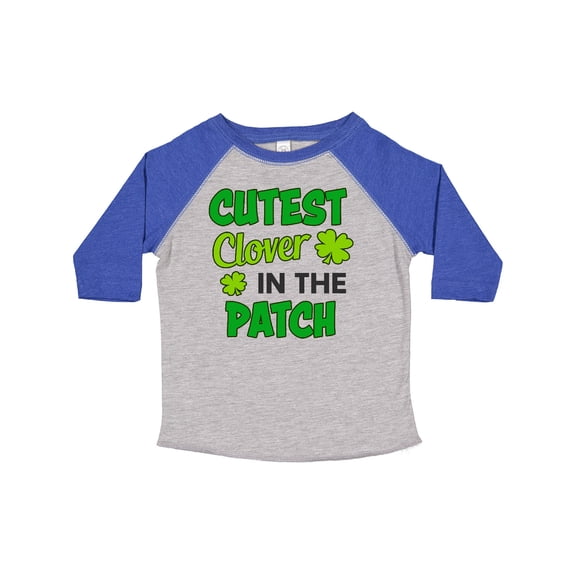 Inktastic Cutest Clover in the Patch with Four Leaf Clovers Boys or Girls Toddler T-Shirt