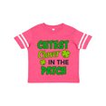 thumbnail image 1 of Inktastic Cutest Clover in the Patch with Four Leaf Clovers Boys or Girls Toddler T-Shirt, 1 of 5