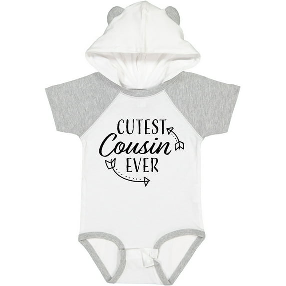 Inktastic Cutest Cousin Ever with Arrows Boys or Girls Baby Bodysuit