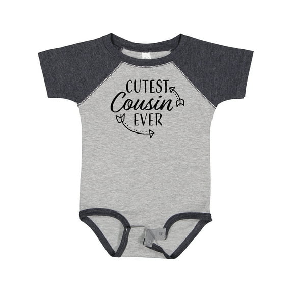 Inktastic Cutest Cousin Ever with Arrows Boys or Girls Baby Bodysuit