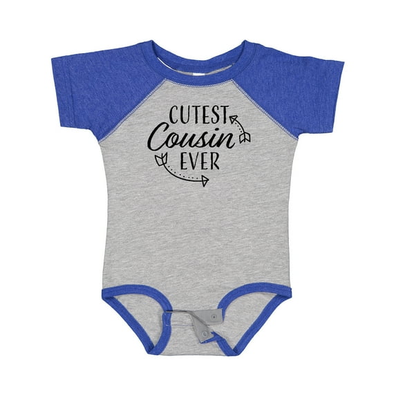 Inktastic Cutest Cousin Ever with Arrows Boys or Girls Baby Bodysuit