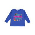 thumbnail image 1 of Inktastic Cutest Cowgirl in Town with Cowgirl Hat and Boots Girls Long Sleeve Toddler T-Shirt, 1 of 5