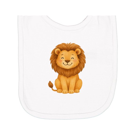 Inktastic Cutest Lion Newborn Bib