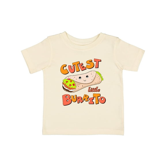 Inktastic Cutest Little Burrito Boys or Girls Baby T-Shirt