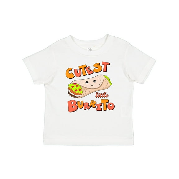 Inktastic Cutest Little Burrito Boys or Girls Baby T-Shirt