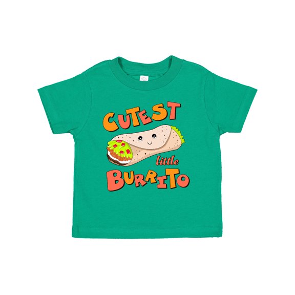 Inktastic Cutest Little Burrito Boys or Girls Toddler T-Shirt