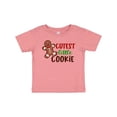 thumbnail image 1 of Inktastic Cutest Little Cookie Cute Christmas Gingerbread Man Boys or Girls Baby T-Shirt, 1 of 5