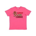 thumbnail image 1 of Inktastic Cutest Little Cookie Cute Christmas Gingerbread Man Youth T-Shirt, 1 of 5