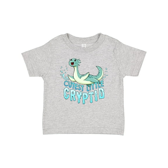 Inktastic Cutest Little Cryptid Loch Ness Monster Boys or Girls Baby T-Shirt