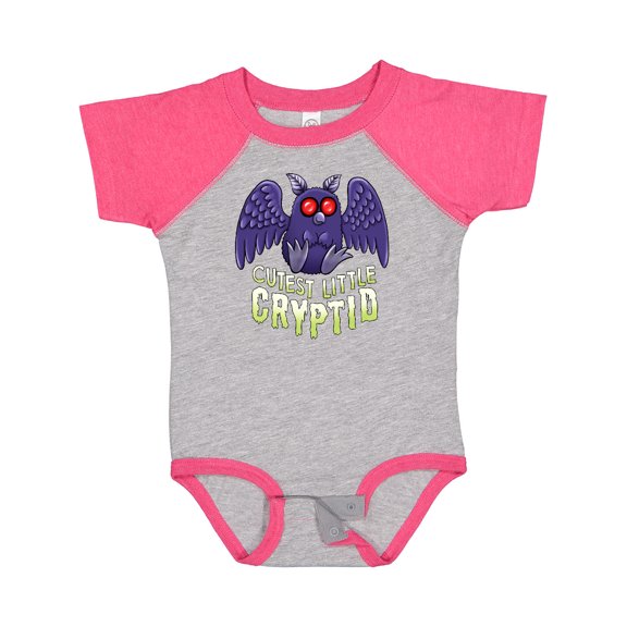 Inktastic Cutest Little Cryptid Mothman Boys or Girls Baby Bodysuit