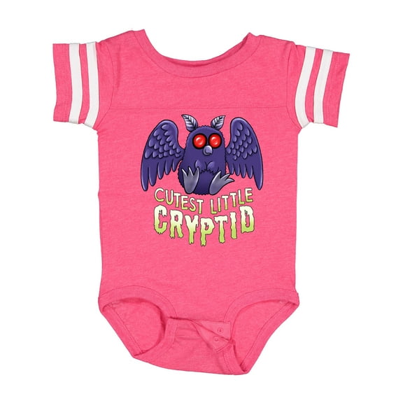 Inktastic Cutest Little Cryptid Mothman Boys or Girls Baby Bodysuit