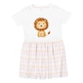 thumbnail image 1 of Inktastic Cutest Little Lion Girls Toddler Dress, 1 of 5
