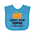 thumbnail image 1 of Inktastic Cutest Little Pumpkin in the Patch Halloween Boys or Girls Baby Bib, 1 of 4