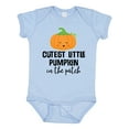 thumbnail image 1 of Inktastic Cutest Little Pumpkin in the Patch Halloween Boys or Girls Baby Bodysuit, 1 of 5