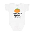 thumbnail image 1 of Inktastic Cutest Little Pumpkin in the Patch Halloween Boys or Girls Baby Bodysuit, 1 of 5