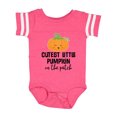 thumbnail image 1 of Inktastic Cutest Little Pumpkin in the Patch Halloween Boys or Girls Baby Bodysuit, 1 of 5