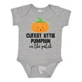 thumbnail image 1 of Inktastic Cutest Little Pumpkin in the Patch Halloween Boys or Girls Baby Bodysuit, 1 of 5