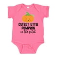 thumbnail image 1 of Inktastic Cutest Little Pumpkin in the Patch Halloween Boys or Girls Baby Bodysuit, 1 of 5