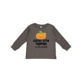 thumbnail image 1 of Inktastic Cutest Little Pumpkin in the Patch Halloween Boys or Girls Long Sleeve Toddler T-Shirt, 1 of 5