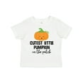 thumbnail image 1 of Inktastic Cutest Little Pumpkin in the Patch Halloween Boys or Girls Toddler T-Shirt, 1 of 5