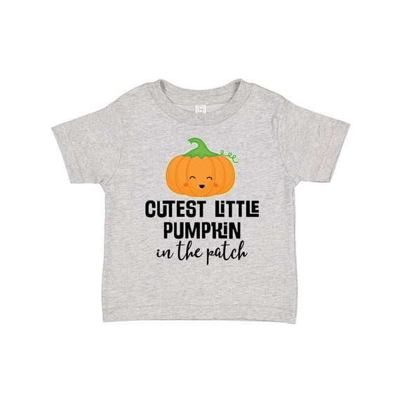 Inktastic Cutest Little Pumpkin in the Patch Halloween Boys or Girls Toddler T-Shirt