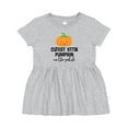 thumbnail image 1 of Inktastic Cutest Little Pumpkin in the Patch Halloween Girls Baby Dress, 1 of 5
