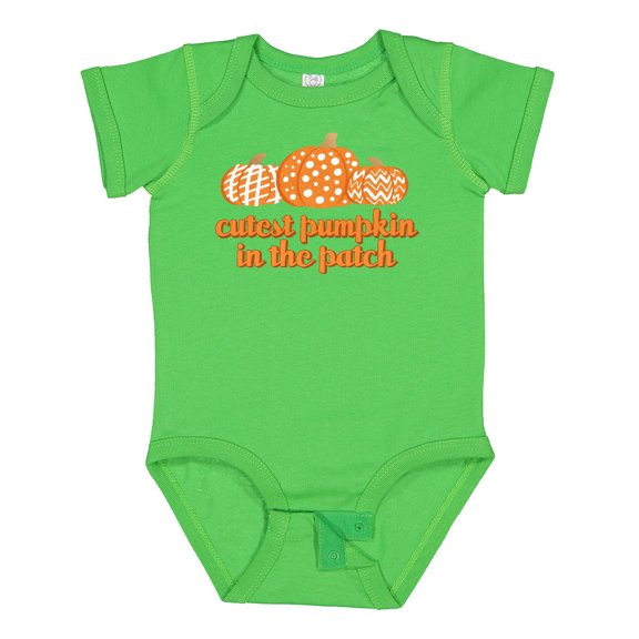 Inktastic Cutest Pumpkin in the Patch Boys or Girls Baby Bodysuit