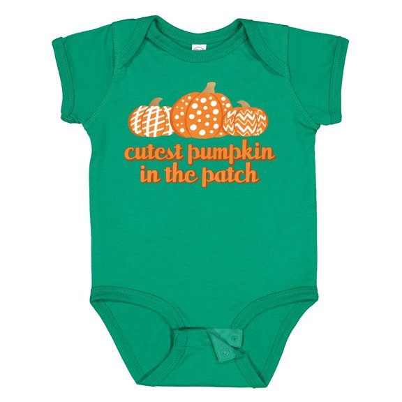 Inktastic Cutest Pumpkin in the Patch Boys or Girls Baby Bodysuit