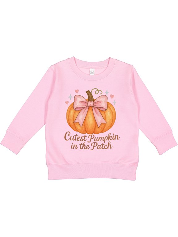 Cutest Pumpkin in the Patch Halloween Toddler Sweatshirt