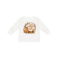 thumbnail image 1 of Inktastic Cutest Pumpkin in the Patch with Autumn Leaves Boys or Girls Long Sleeve Toddler T-Shirt, 1 of 5