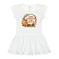 thumbnail image 1 of Inktastic Cutest Pumpkin in the Patch with Autumn Leaves Girls Baby Dress, 1 of 5