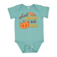thumbnail image 1 of Inktastic Cutest Pumpkin in the Patch with Orange Heart Boys or Girls Baby Bodysuit, 1 of 5