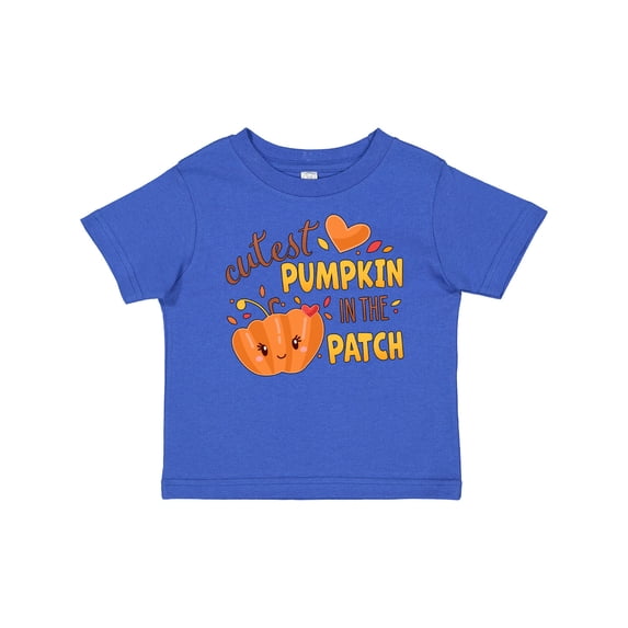 Inktastic Cutest Pumpkin in the Patch with Orange Heart Boys or Girls Baby T-Shirt