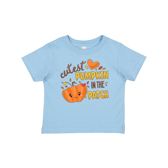 Inktastic Cutest Pumpkin in the Patch with Orange Heart Boys or Girls Baby T-Shirt