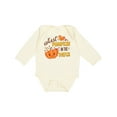 thumbnail image 1 of Inktastic Cutest Pumpkin in the Patch with Orange Heart Boys or Girls Long Sleeve Baby Bodysuit, 1 of 5