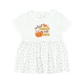 thumbnail image 1 of Inktastic Cutest Pumpkin in the Patch with Orange Heart Girls Baby Dress, 1 of 5