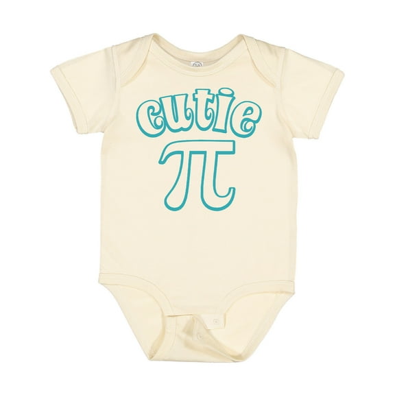 Inktastic Cutie Pi Boys or Girls Baby Bodysuit