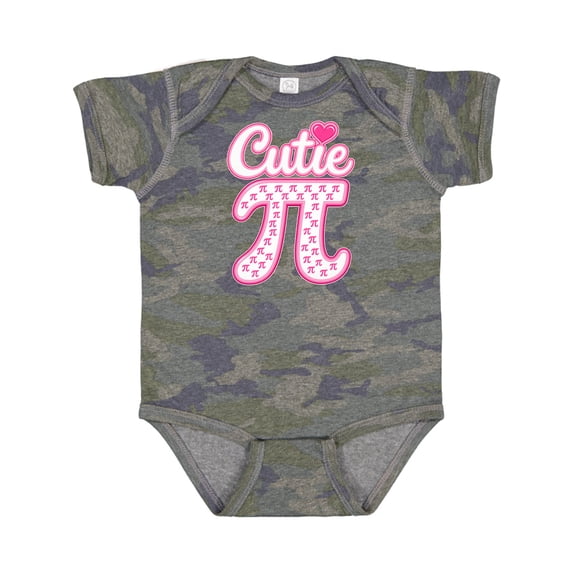 Inktastic Cutie Pi Math Boys or Girls Baby Bodysuit