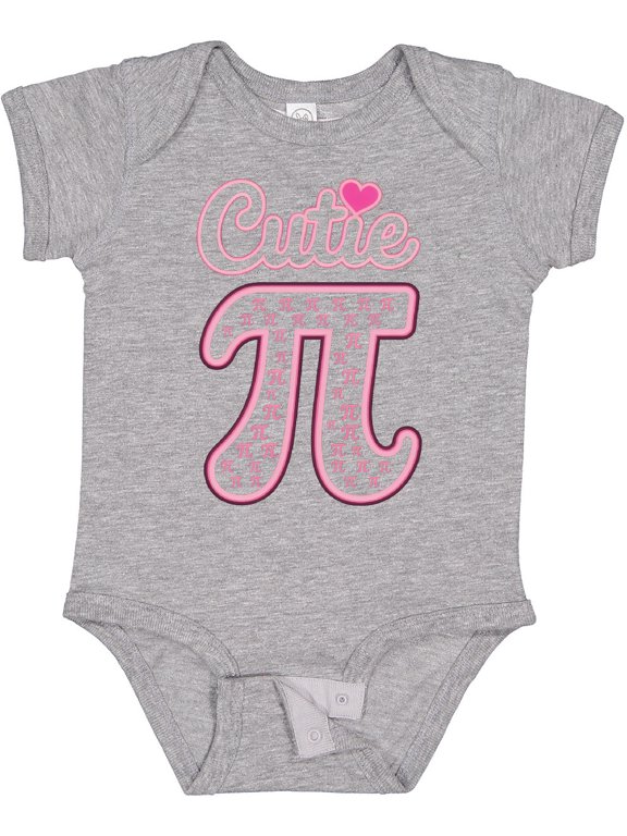 Cutie Pi Math Boys or Girls Baby Bodysuit