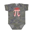 thumbnail image 1 of Inktastic Cutie Pi Polka Dot Heart Design Boys or Girls Baby Bodysuit, 1 of 5