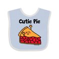 thumbnail image 1 of Inktastic Cutie Pie Boys or Girls Baby Bib, 1 of 4