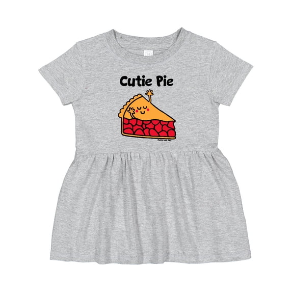 Inktastic Cutie Pie Girls Baby Dress