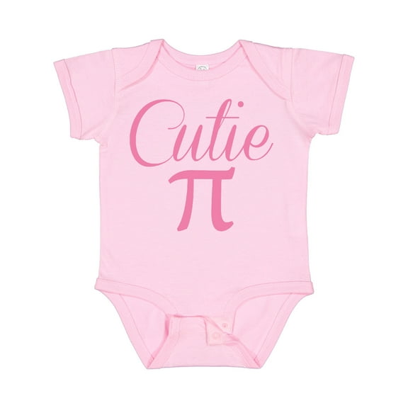 Inktastic Cutie Pie Pink Boys or Girls Baby Bodysuit