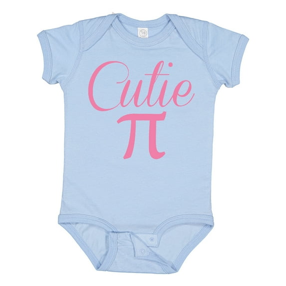 Inktastic Cutie Pie Pink Boys or Girls Baby Bodysuit