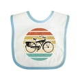 thumbnail image 1 of Inktastic Cycling Vintage Bicycle for Cyclist Boys or Girls Baby Bib, 1 of 4