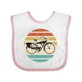 thumbnail image 1 of Inktastic Cycling Vintage Bicycle for Cyclist Boys or Girls Baby Bib, 1 of 4